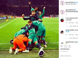 Euforia dan Ragam Meme Comeback Dramatis Tottenham