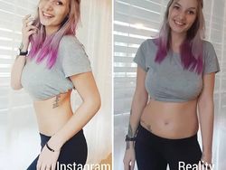 Kocak! Perbandingan Foto Instagram dengan Kenyataan