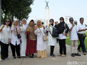 Penampakan Massa Pita Kuning yang Akan Demo KPU-Bawaslu Pukul 13.50 WIB