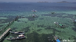 Foto Drone: Pulau dengan Perairan Sejernih Kristal di NTT