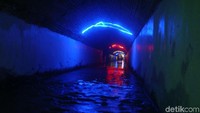 Inilah Lorong Blothong, lorong bersejarah yang ada di Grumbul Jengkonang, Desa Kalibagor, Kecamatan Kalibagor yang baru dibuka pada Senin (6/5) lalu. (Arbi Anugrah/detikcom)