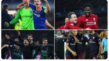 Kalima Its coming home pun kembali bergema di media sosial, setelah sempat marak disebut juga ketika Piala Dunia lalu. Foto: Twitter/FOXSoccer