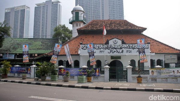 Menengok Masjid Peninggalan Maestro Lukis Raden Saleh di Cikini