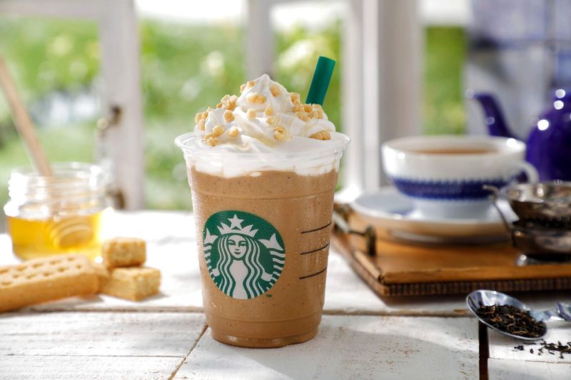 Milk tea frapuccino