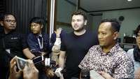 Ridho Rhoma saat ditemui di kawasan Ciputat, Tangerang Selatan pada Kamis (9/5). Pool/Palevi S/detikFoto.