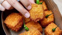 Hayo siapa yang kalau buka puasa harus menyantap gorengan? Tahu goreng dengan tekstur kulit renyah ini bisa jadi pilihan. Foto: Instagram@syndrunomy