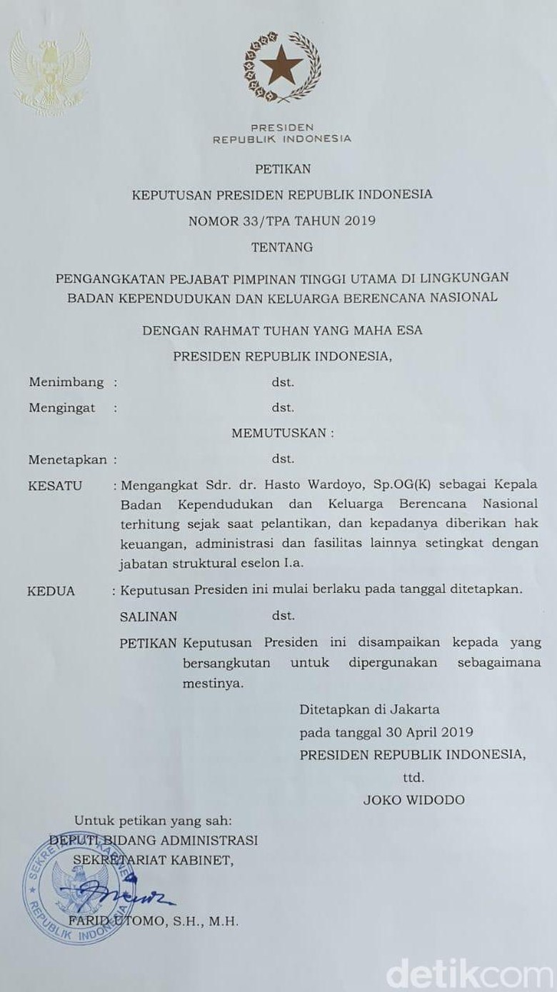 Kepala BKKBN Pusat Dipercayakan kepada Bupati Kulon Progo? Kepala BKKBN Pusat Dipercayakan kepada Bupati Kulon Progo?