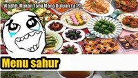 Biasanya anak kos juga habis-habisan untuk beli menu buka puasa. Saat sahur, lupa deh kalau nggak punya lauk. Kurma sama teh manis sudah cukup ya? Foto: Istimewa