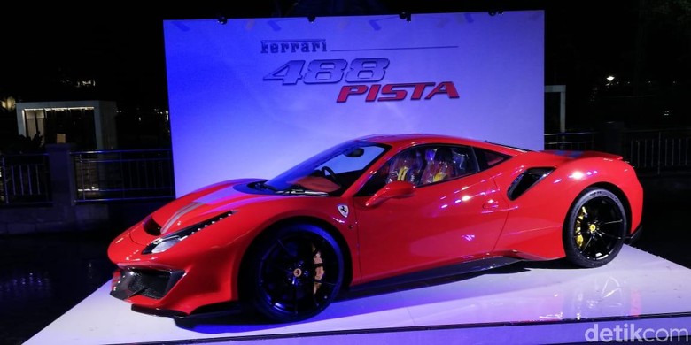 Ferrari 488 Fista Foto: Rizki Pratama/detikcom Ferrari 488 Fista Foto: Rizki Pratama/detikcom