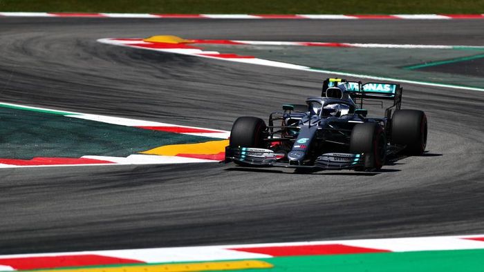 Valtteri Bottas jadi yang tercepat di sesi latihan bebas pertama GP Spanyol (Foto: Dan Istitene/Getty Images) Valtteri Bottas jadi yang tercepat di sesi latihan bebas pertama GP Spanyol (Foto: Dan Istitene/Getty Images)