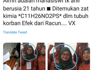 Disebut-sebut dalam Hoax Petugas KPPS Diracun, Apa Itu Racun VX?