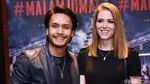 Mesra Abis! Randy Pangalila bersama Istri Bulenya