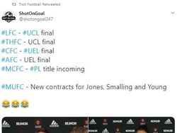 Medsos Heboh Inggris Kuasai Eropa, Plus Meme Kocak Man United