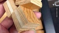 Eits, ini bukan wafer. Coba lihat baik-baik, itu tuh cuma tumpukan kayu potong. Hihi Foto: 1Cak