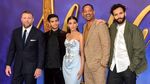 Pesona Putri Jasmine dengan Gaun Burberry di Premiere Aladdin