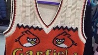 Ternyata Garfield udah jadi burung sekarang. Istimewa/Boredpanda.