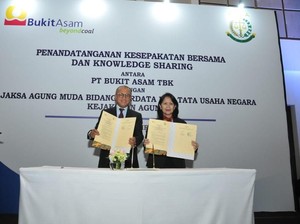 Bukit Asam Kerja Sama Bantuan Hukum dengan Kejagung