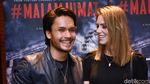 Mesra Abis! Randy Pangalila bersama Istri Bulenya