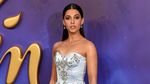 Pesona Putri Jasmine dengan Gaun Burberry di Premiere Aladdin
