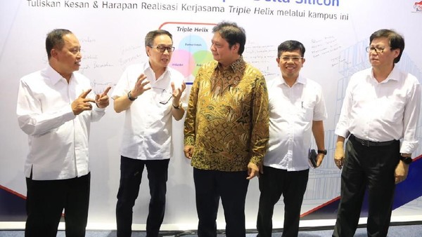 Menperin Hadiri Groundbreaking Kampus Polman Astra