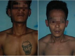 Pria Bertato Setan Ini Sempat Diduga Perampok 212 Mart Sukabumi