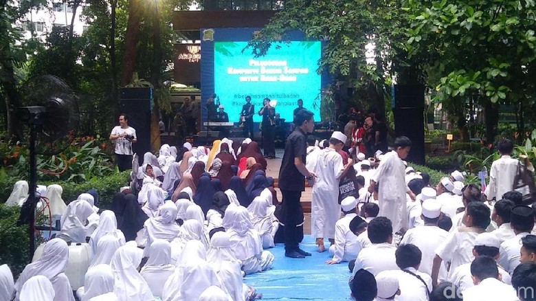 Peluncuran film Akko di KemenLHK (Randy/detikcom) Peluncuran film Akko di KemenLHK (Randy/detikcom)