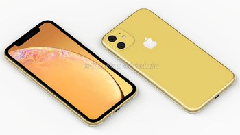 Kalaulah benar render ini benar-benar jadi suksesor iPhone XR yang rilis tahun lalu, apa kamu tertarik? (Foto: @onleaxs x @pricebaba)