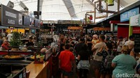 Fremantle di Australia Barat adalah kota pelabuhan yang menawan. Ikonnya adalah Fremantle Market (Masaul/detikcom)