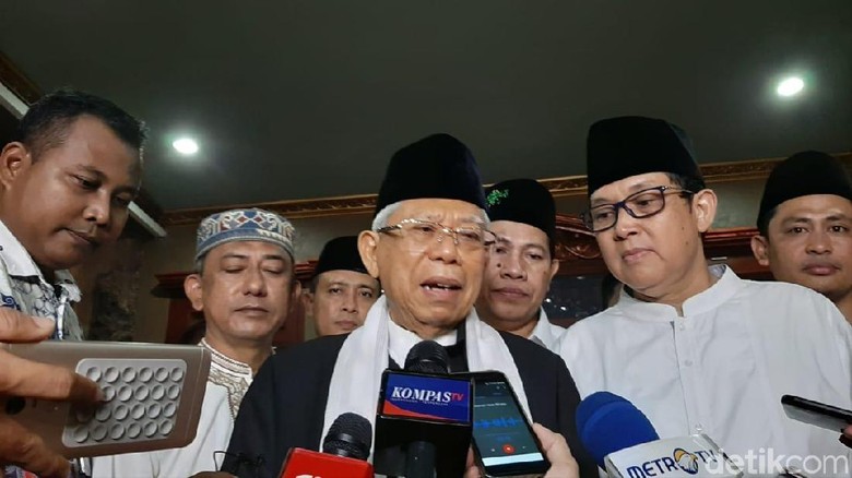 Maruf Amin soal Kabinet Zaken: Walaupun dari Parpol Harus Profesional Maruf Amin soal Kabinet Zaken: Walaupun dari Parpol Harus Profesional