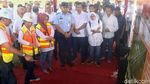 Momen Menteri Rini Tinjau Pembangunan Bandara Purbalingga