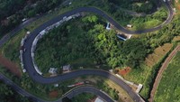 Bagi pemudik yang melintasi jalur lintas selatan, Lingkar Gentong di Kabupaten Tasikmalaya, Jawa Barat, juga telah siap untuk dilintasi oleh pemudik lho.