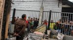 Penampakan Puing-puing Bangunan Pasca Kebakaran di Rutan Siak