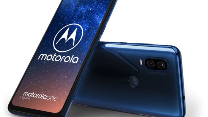 Foto render Motorola One Vision Foto render Motorola One Vision