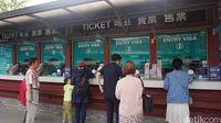 Entry Visa sebelum menuju ke Pulau Nami (Afif Farhan/detikTravel)