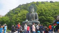 Patung Buddha raksasa di Gunung Seorak (Afif Farhan/detikTravel)