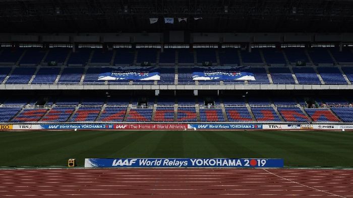 Lalu Muhammad Zohri dkk tak mencapai final Kejuaraan Dunia Estafet 2019 di Yokohama, Sabtu (11/5/2019). (Foto: Matt Roberts/Getty Images) Lalu Muhammad Zohri dkk tak mencapai final Kejuaraan Dunia Estafet 2019 di Yokohama, Sabtu (11/5/2019). (Foto: Matt Roberts/Getty Images)