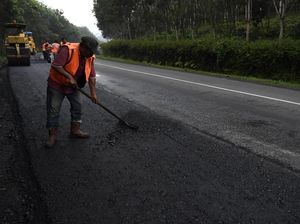 Pelebaran Jalan Nasional untuk Kenyamanan Pemudik