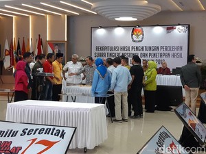 BPN Tarik Saksi, KPU Tetap Lanjut Rekapitulasi