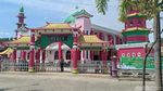 Foto: Masjid Bernuansa Tionghoa, Simbol Toleransi di Palembang