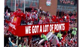 Raihan 97 poin memang sungguh banyak dan di musim lain mungkin Liverpool juara kalau tidak ada City. Foto: istimewa