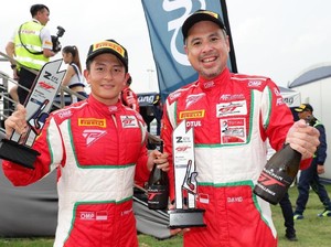 Berlaga di Thailand, Rio Haryanto dan David Bawa Pulang Trofi