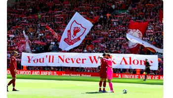 Banyak netizen pun salut dengan Liverpool yang mampu memberi perlawanan sengit sampai akhir. Foto: istimewa