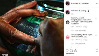 Piala Premier League kembali terukir nama City. Foto: istimewa