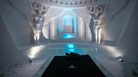 Untuk menginap di hotel es ini, traveler harus membayar 320 Euro per malamnya, atau jika dirupiahkan sekitar Rp 5,1 juta. (Lapland Hotel Snowvillage)