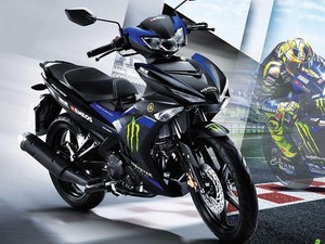 Yamaha MX King 150 Dapat Livery Monster Energy ala Rossi