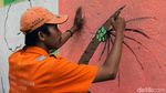 Mural di Tambora Bikin Kawasan Padat Ini Jadi Hijau dan Cantik