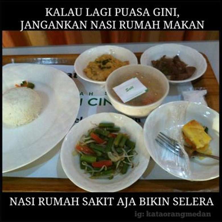 8 Meme Lucu Soal Godaan Puasa Ini Bisa Bikin Laper