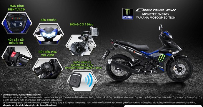 Yamaha MX King 150 Livery Monster Energy ala Rossi, Keren Gak? Yamaha MX King 150 Livery Monster Energy ala Rossi, Keren Gak?