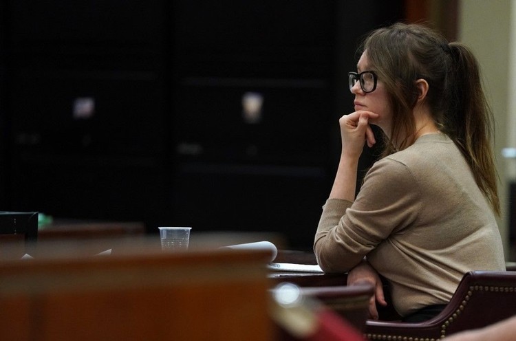 Anna Sorokin Fake German heiress Anna Sorokin arrives in court during her sentencing at Manhattan Supreme Court May 9, 2019 following her conviction last month on multiple counts of grand larceny and theft of services (Photo by TIMOTHY A. CLARY / AFP)