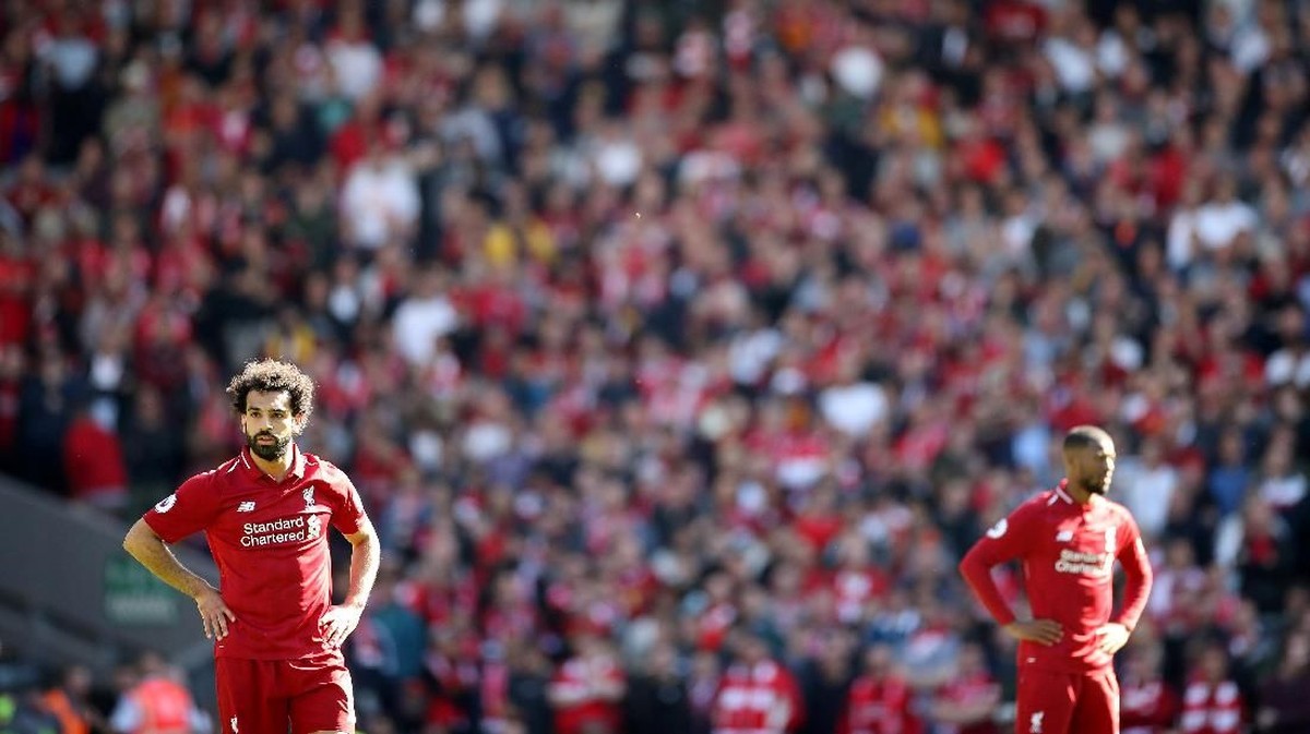 Liverpool gagal menjadi juara Liga inggris 2018/2019. (Foto: Carl Recine/Action Images via Reuters)